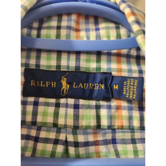 Ralph Lauren Men Long Sleeves Shirt Size Medium Pre-Owned - Picture 2 of 8